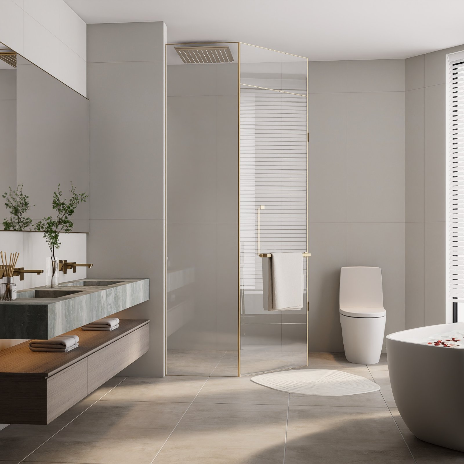 Modern bathroom