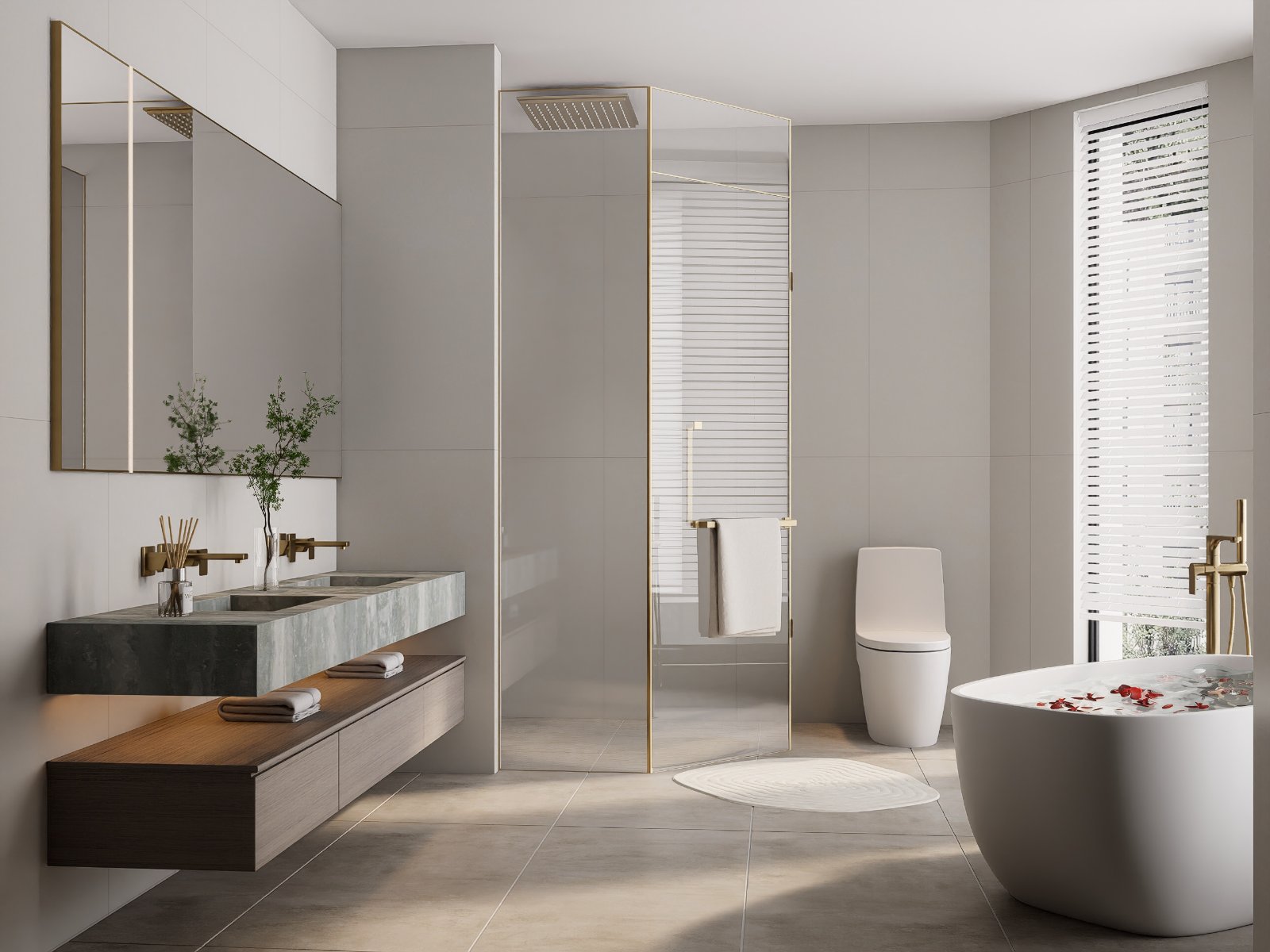 Modern Bathroom — photo 1